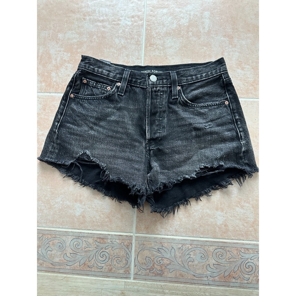 Worn twice! Aritzia Women 24 Denim Forum The ex‎ Boyfriends Short jeans black